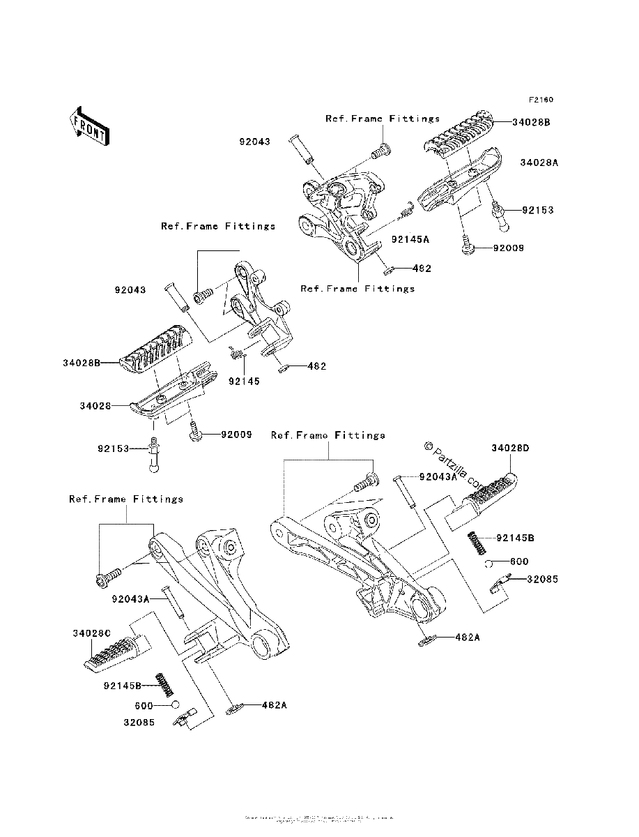 Diagrama de FOOTRESTS