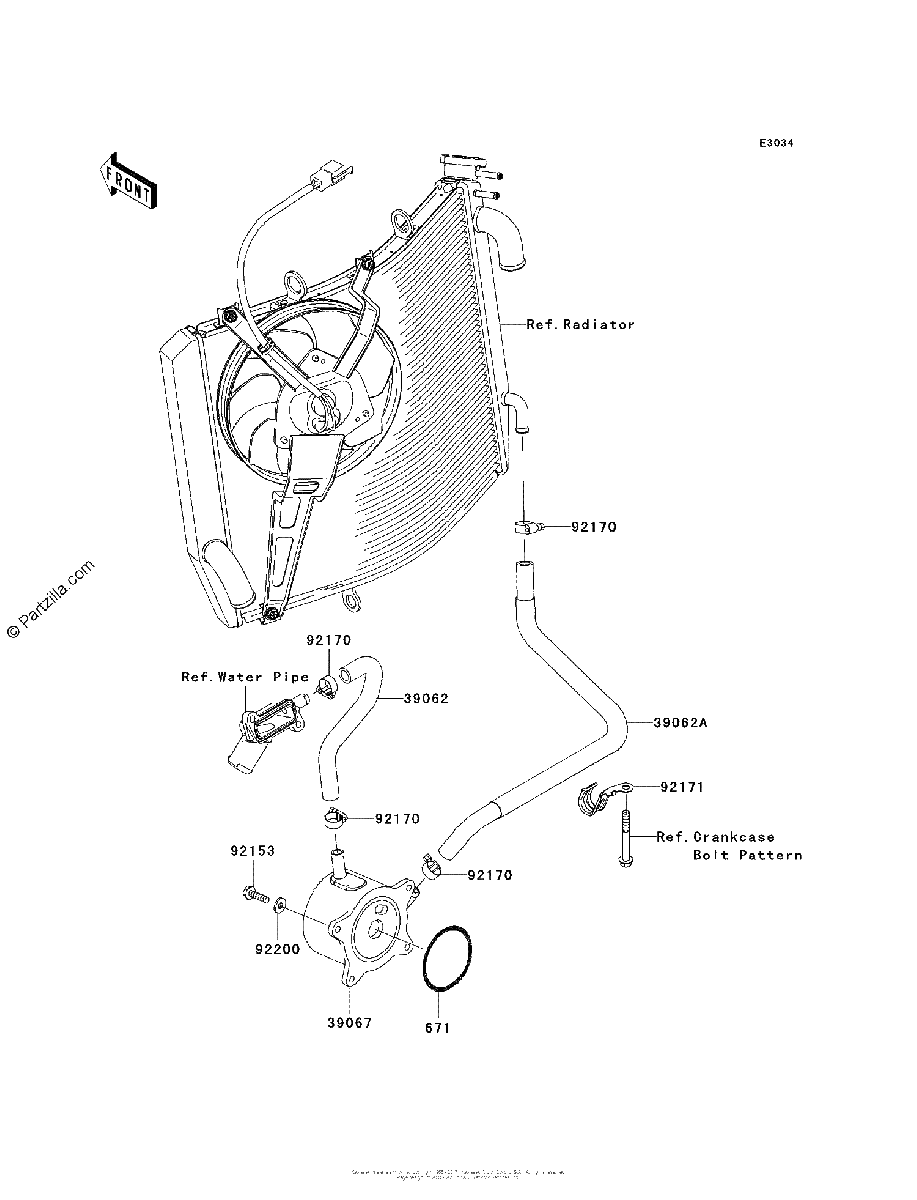 Diagrama de OIL COOLER