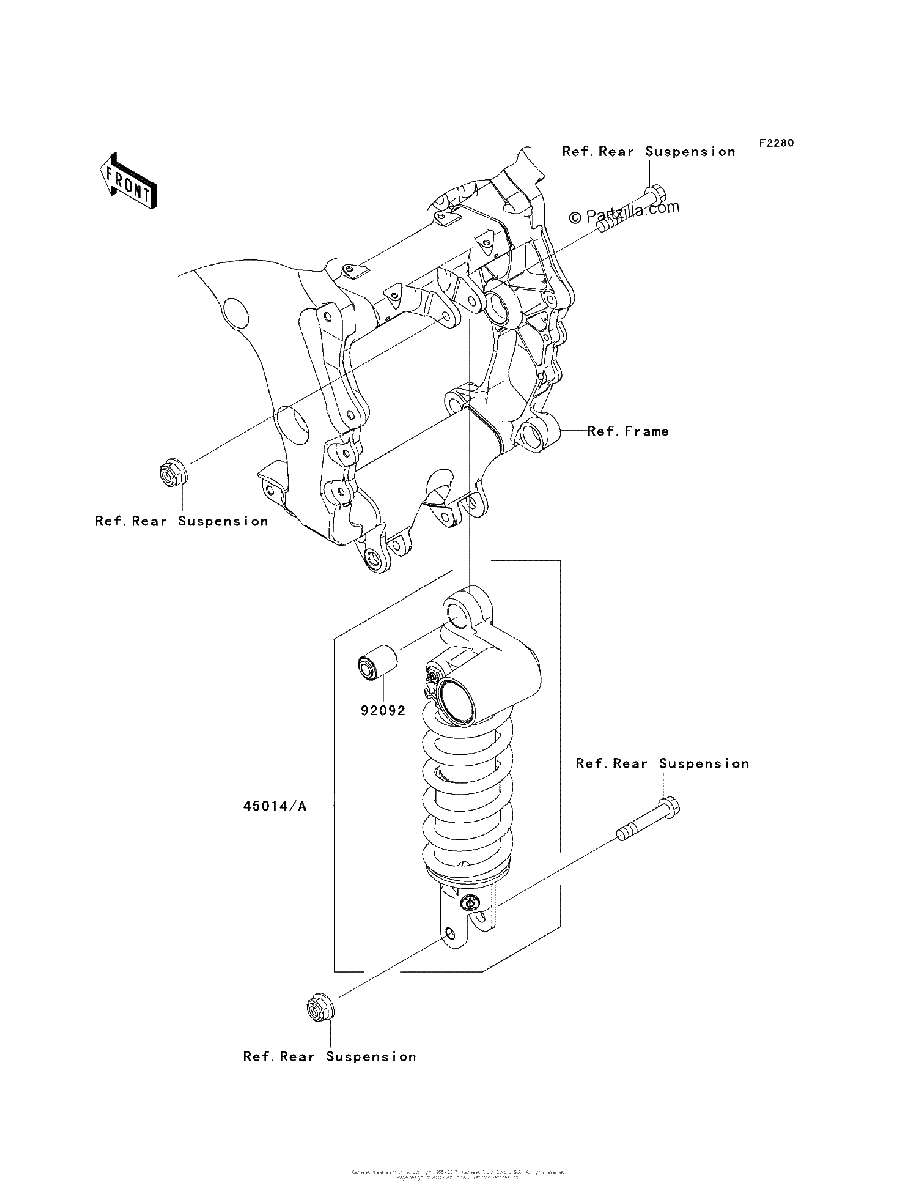 Diagrama de SHOCK ABSORBER S