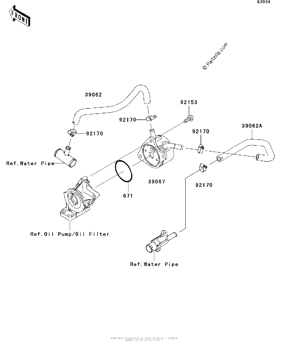 Diagrama de OIL COOLER