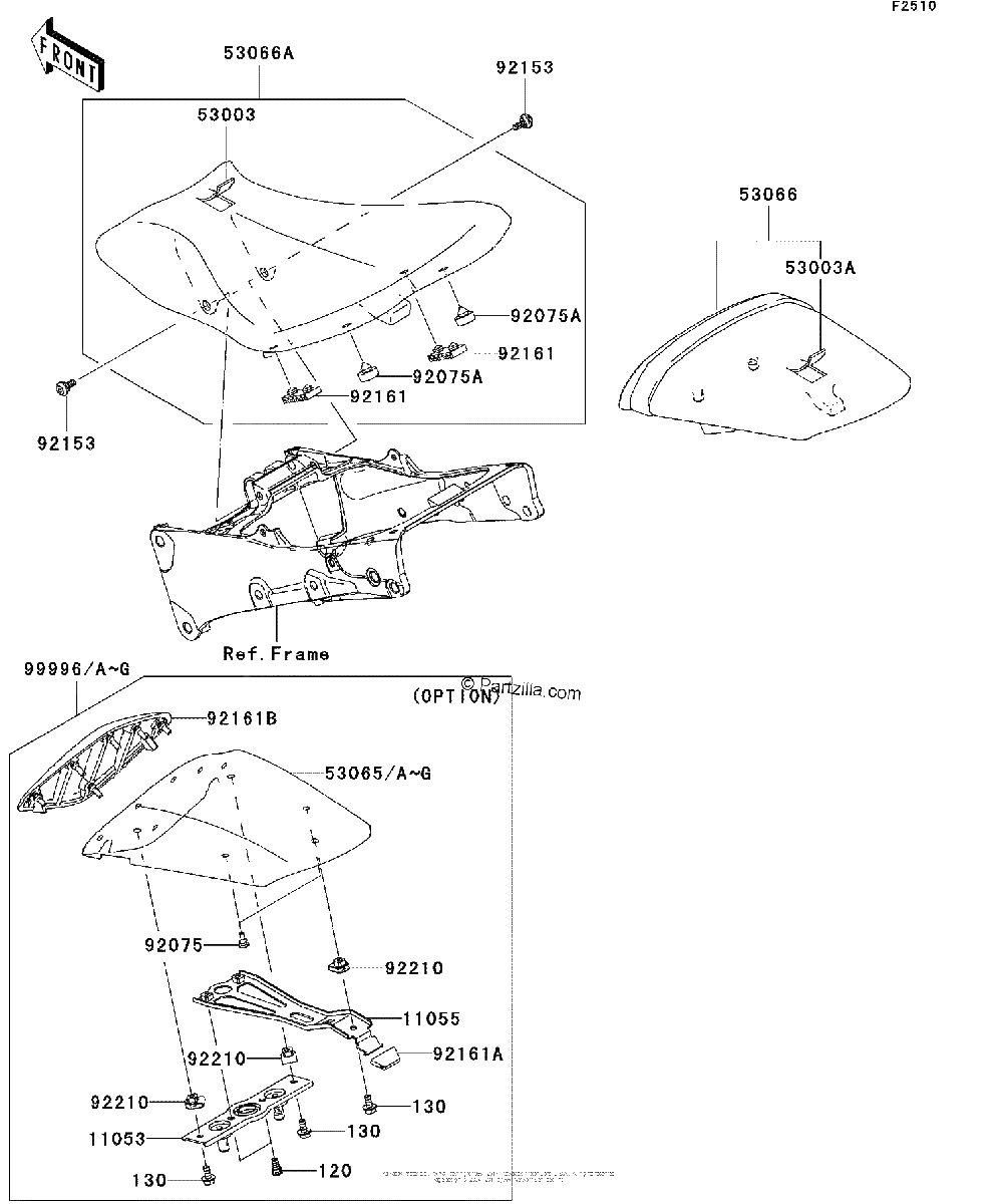 Diagrama de SEAT 2 2 R9F RAF SIM RBF