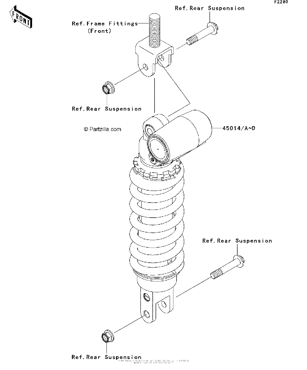 Diagrama de SHOCK ABSORBER S