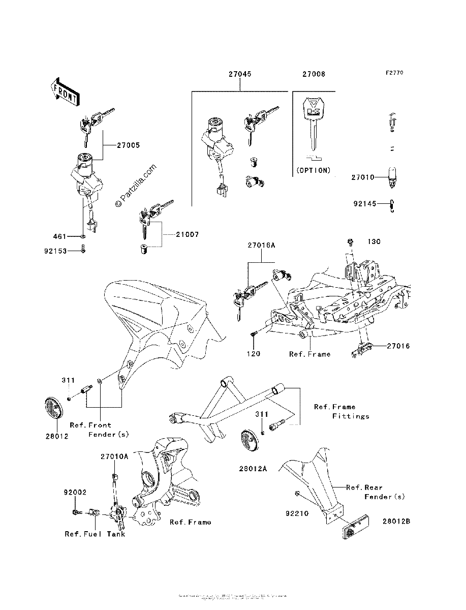 Diagrama de IGNITION SWITCH