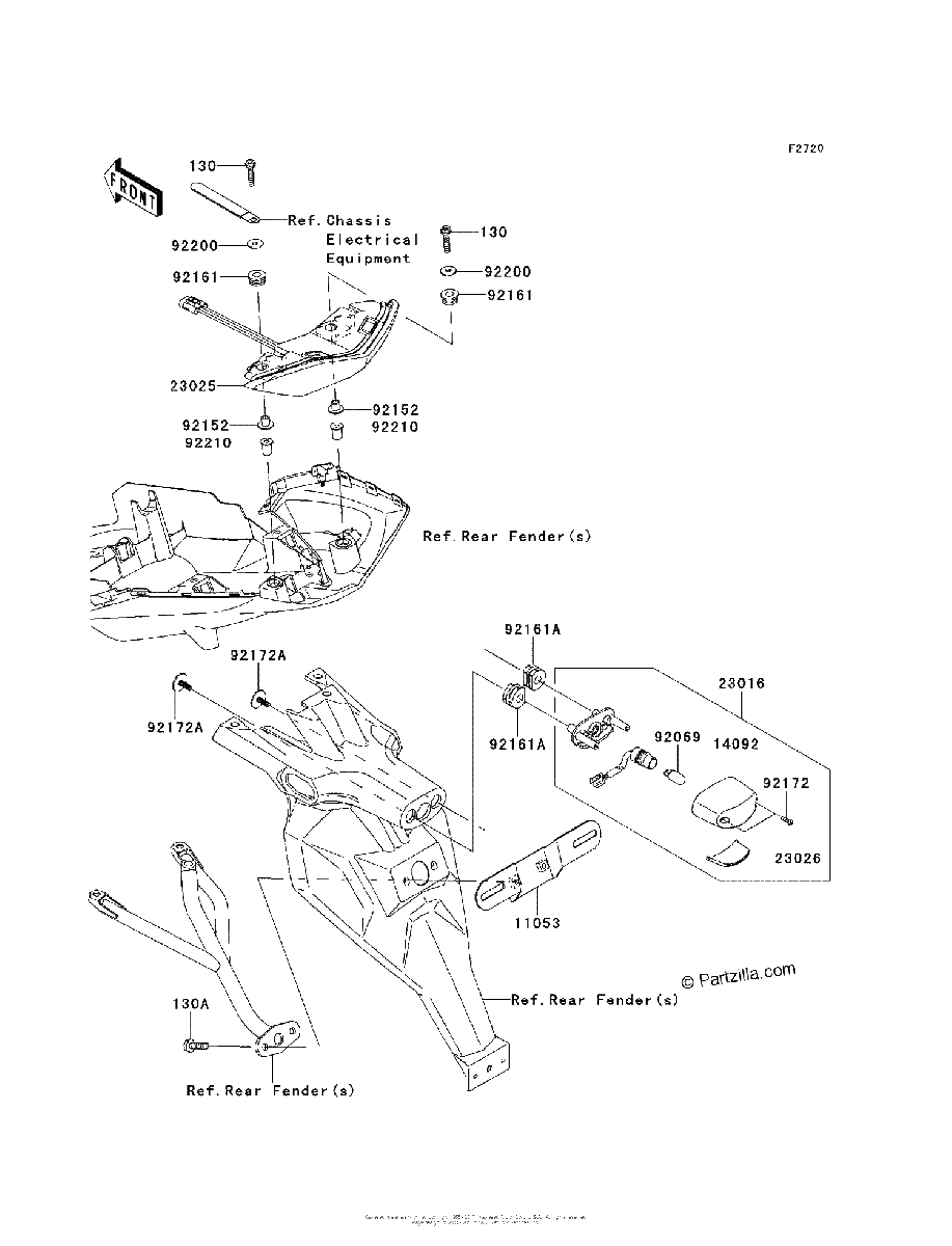 Diagrama de TAILLIGHT S