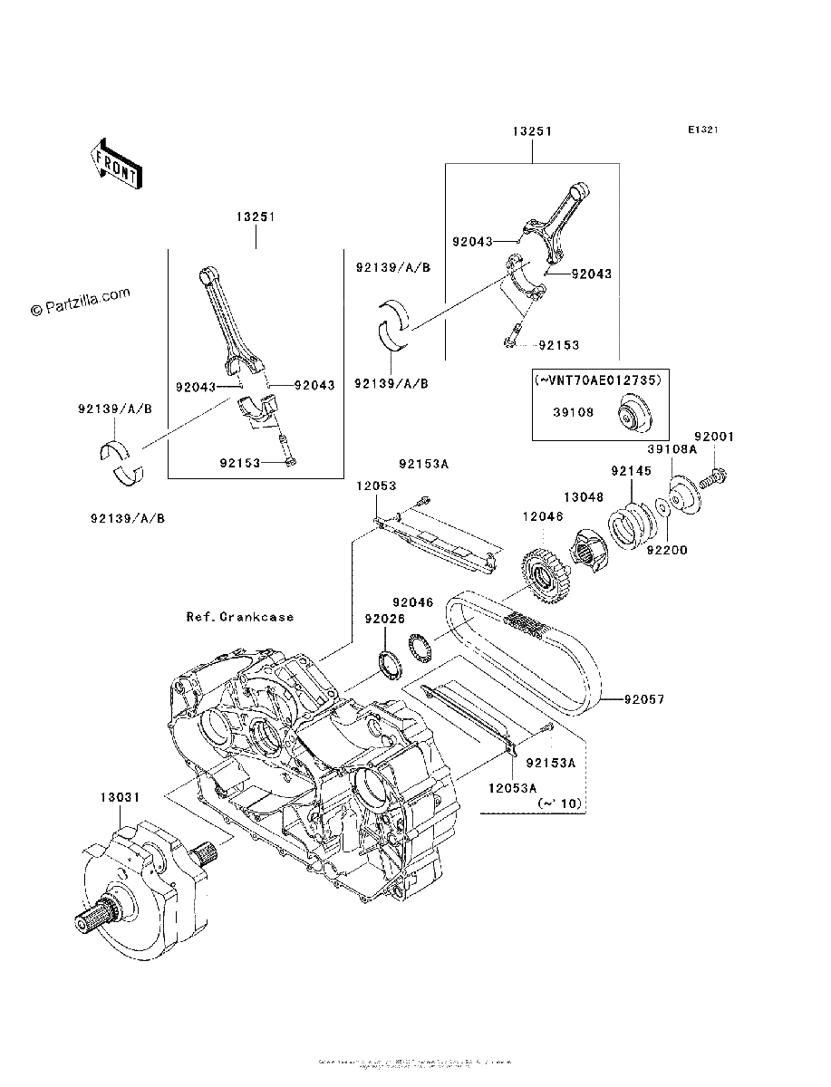 Diagrama de CRANKSHAFT