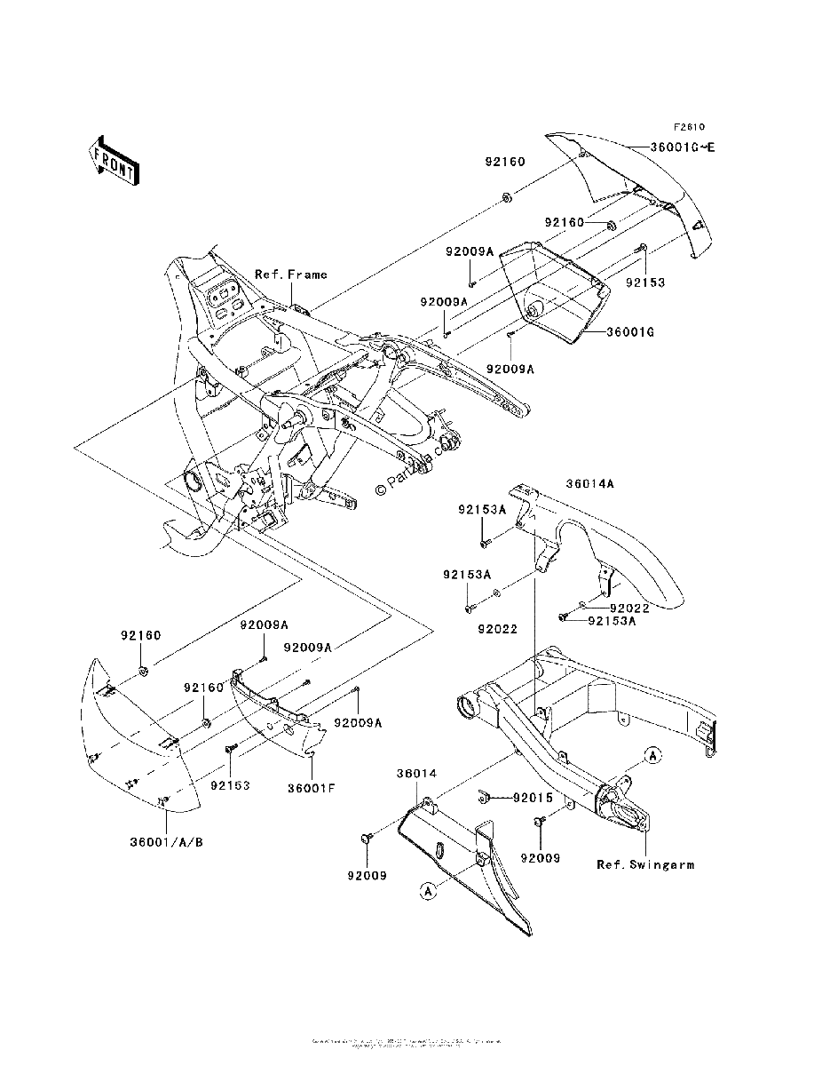 Diagrama de SIDE COVERS CHAIN COVER