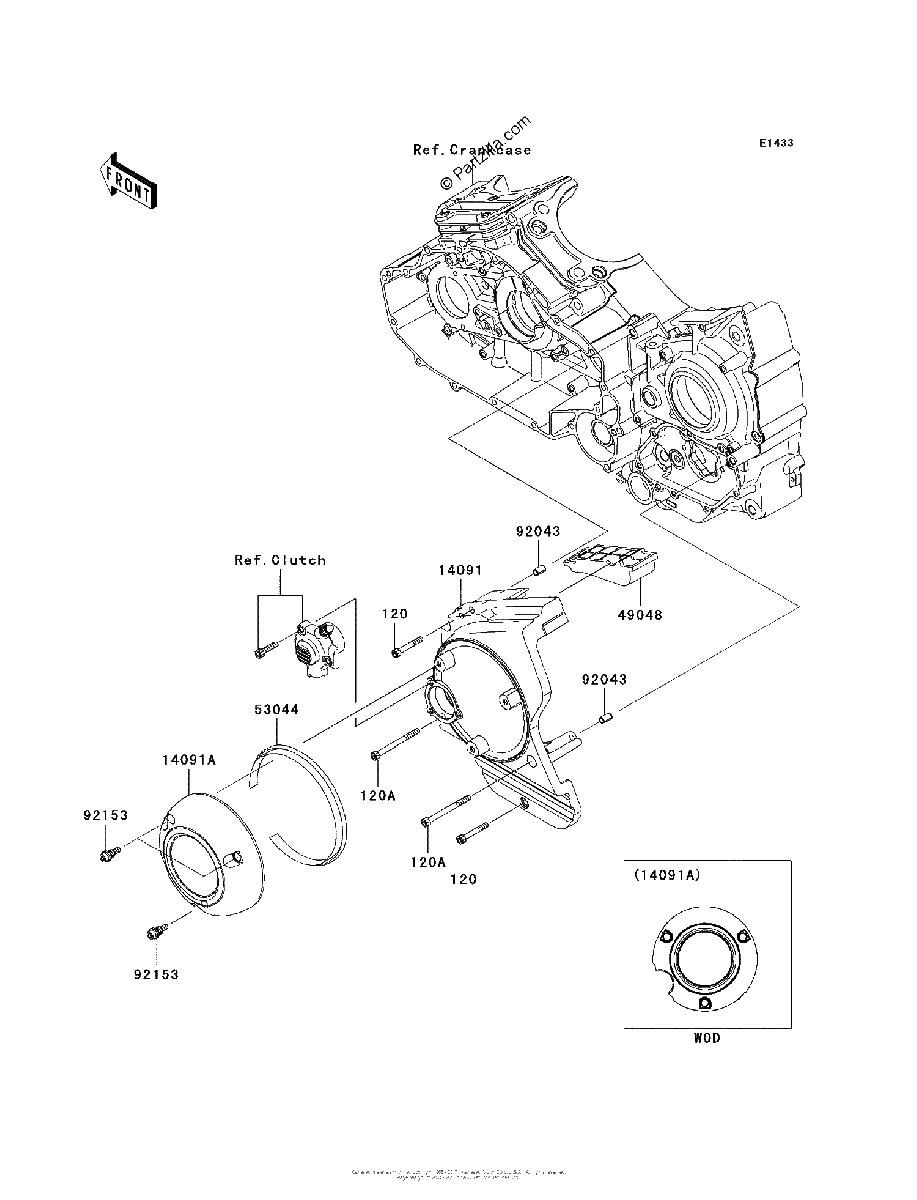 Diagrama de CHAIN COVER