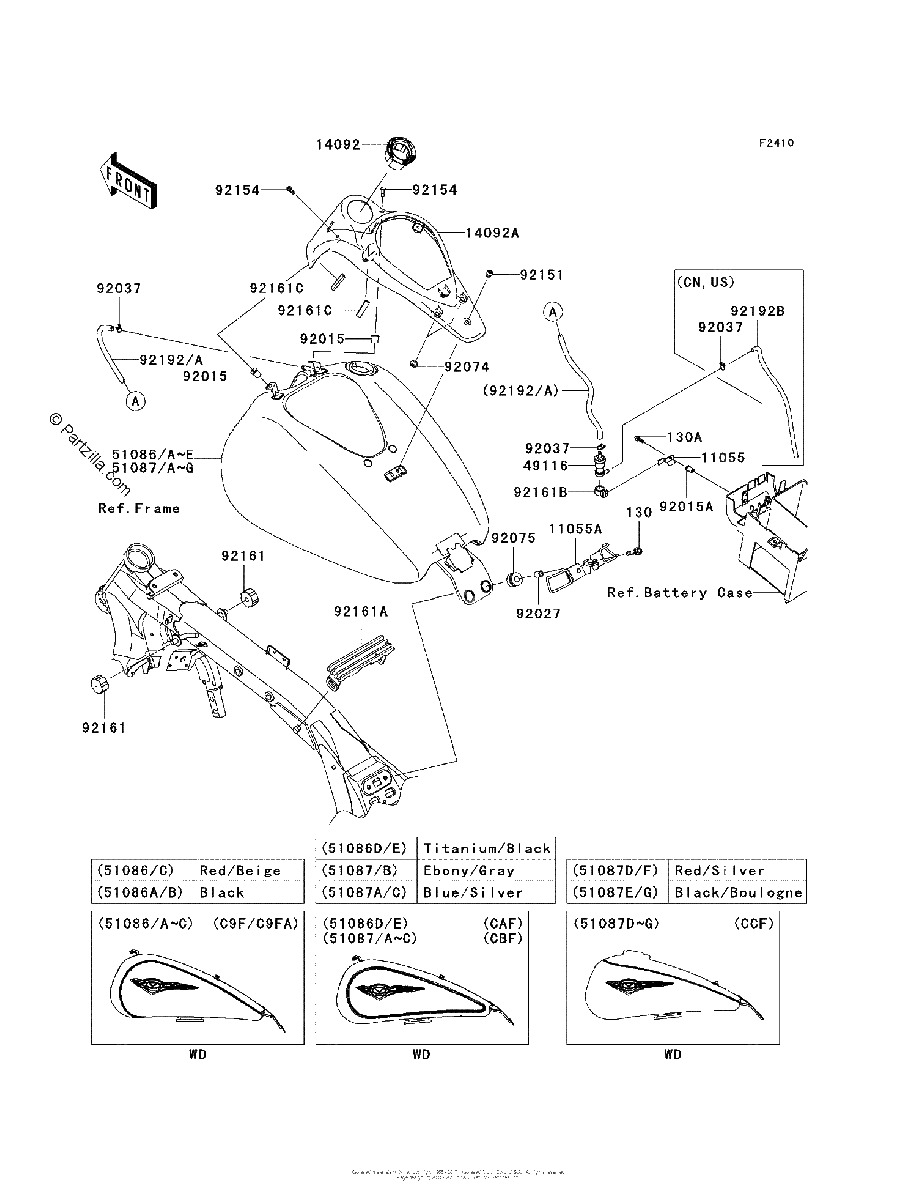 Diagrama de FUEL TANK