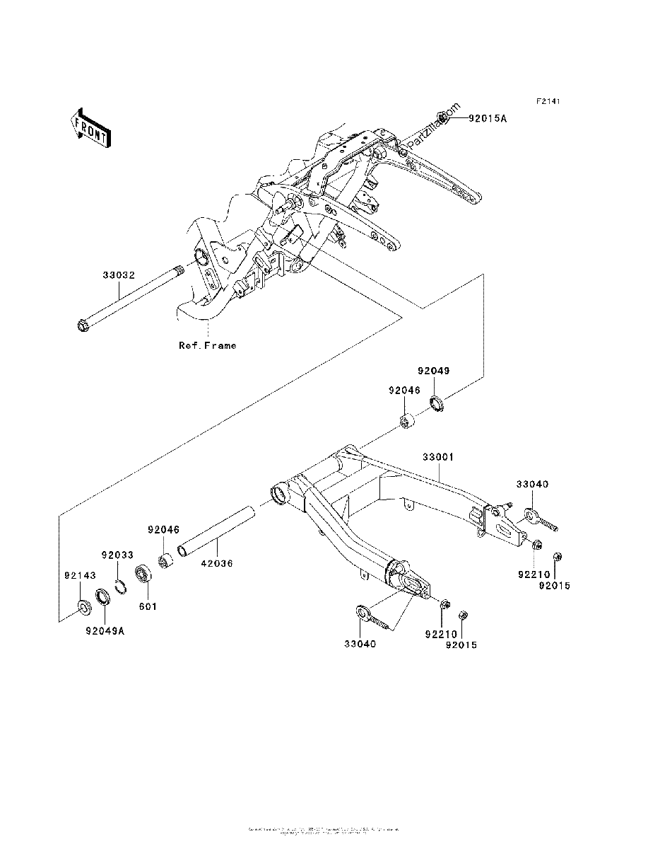 Diagrama de SWINGARM
