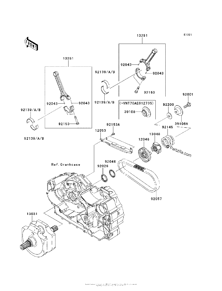 Diagrama de CRANKSHAFT