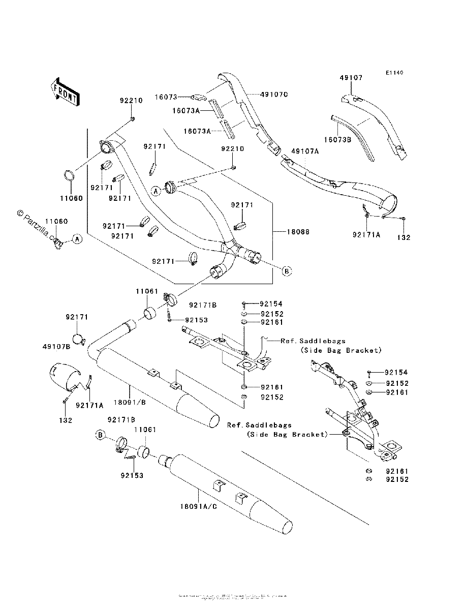 Diagrama de MUFFLER S