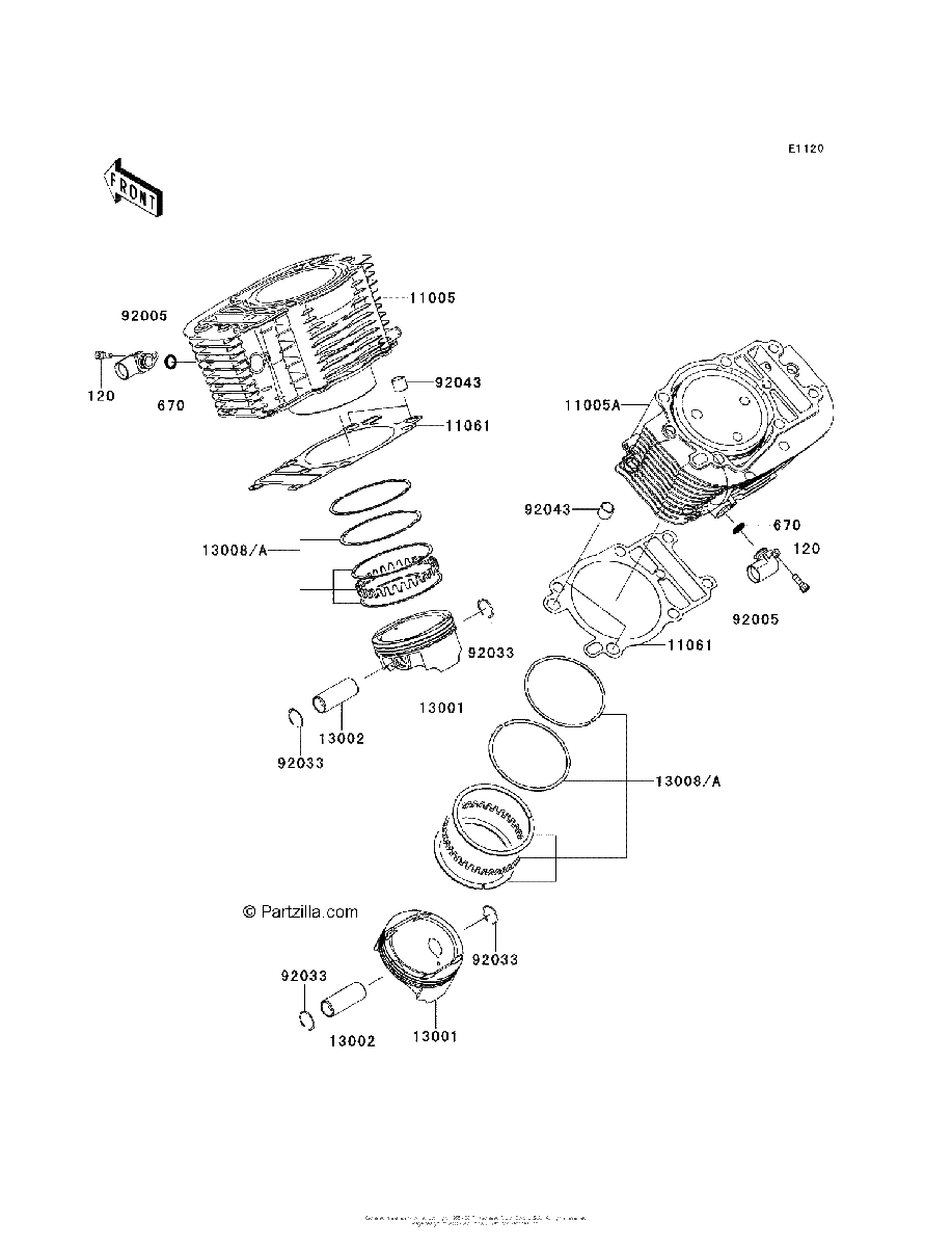 Diagrama de CYLINDER PISTON S