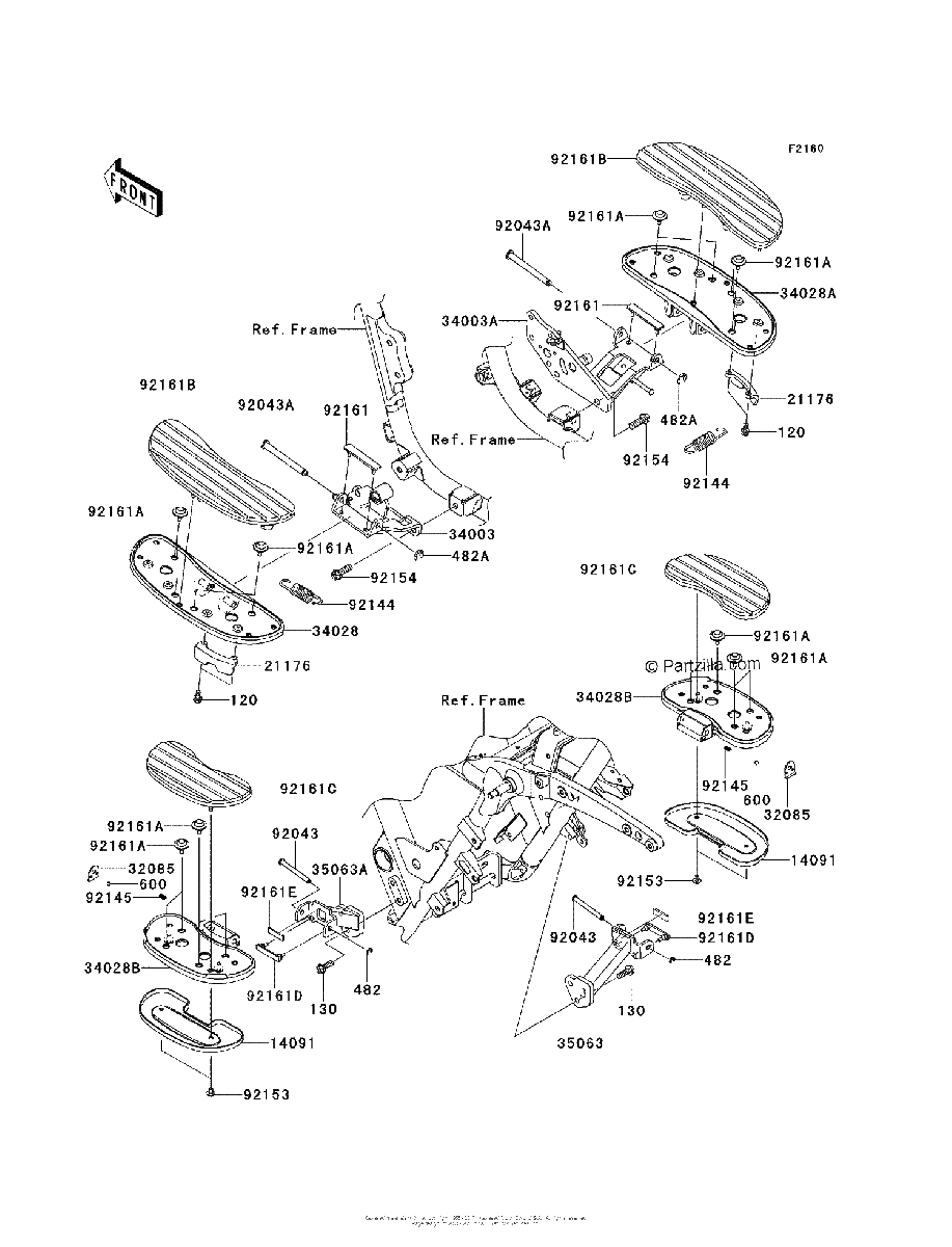 Diagrama de FOOTRESTS