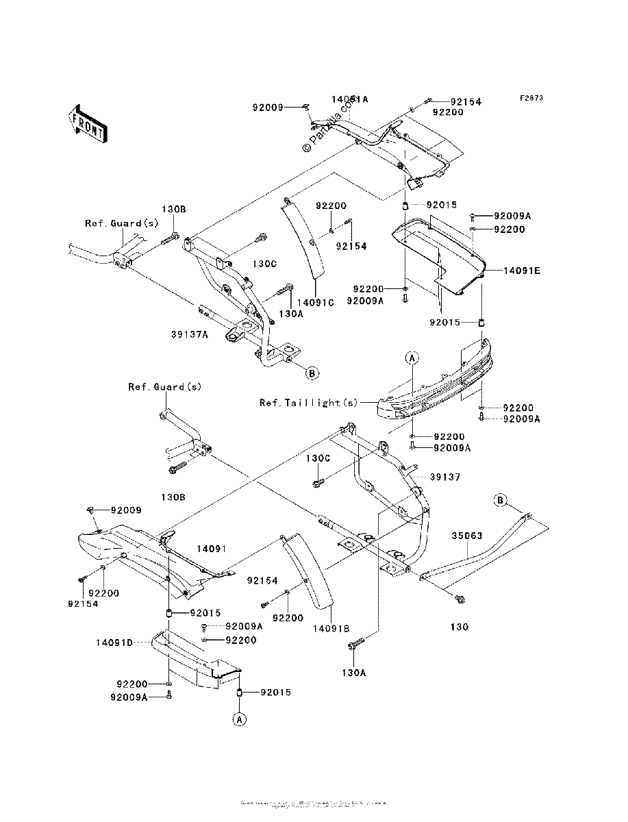 Diagrama de SADDLEBAGS SIDE BAG BRACKET