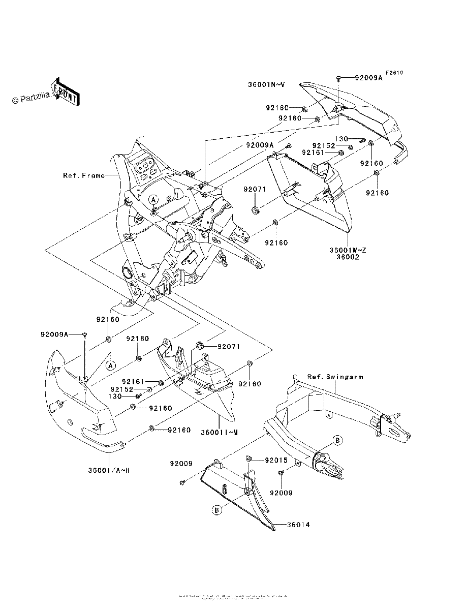 Diagrama de SIDE COVERS CHAIN COVER