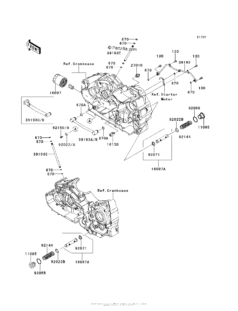 Diagrama de OIL FILTER