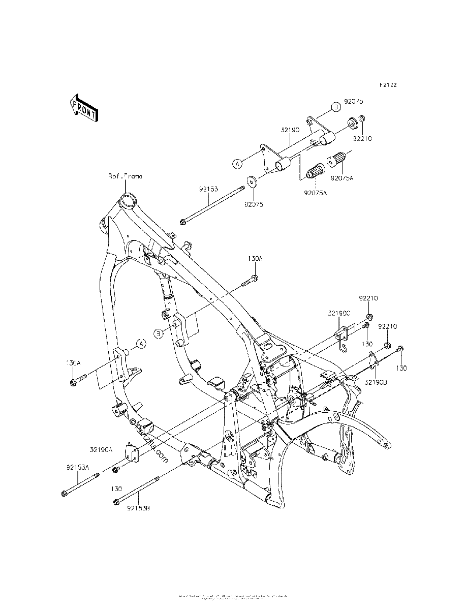 Diagrama de ENGINE MOUNT