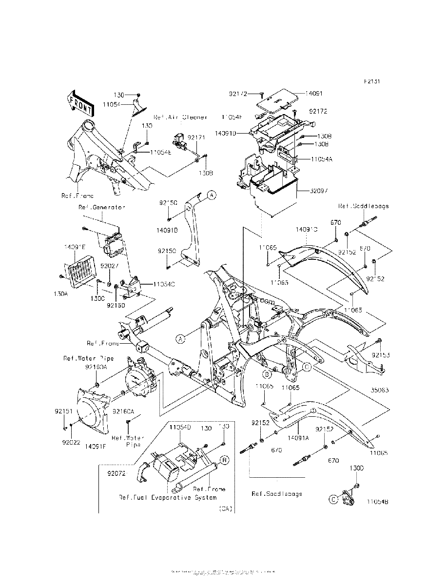 Diagrama de FRAME FITTINGS