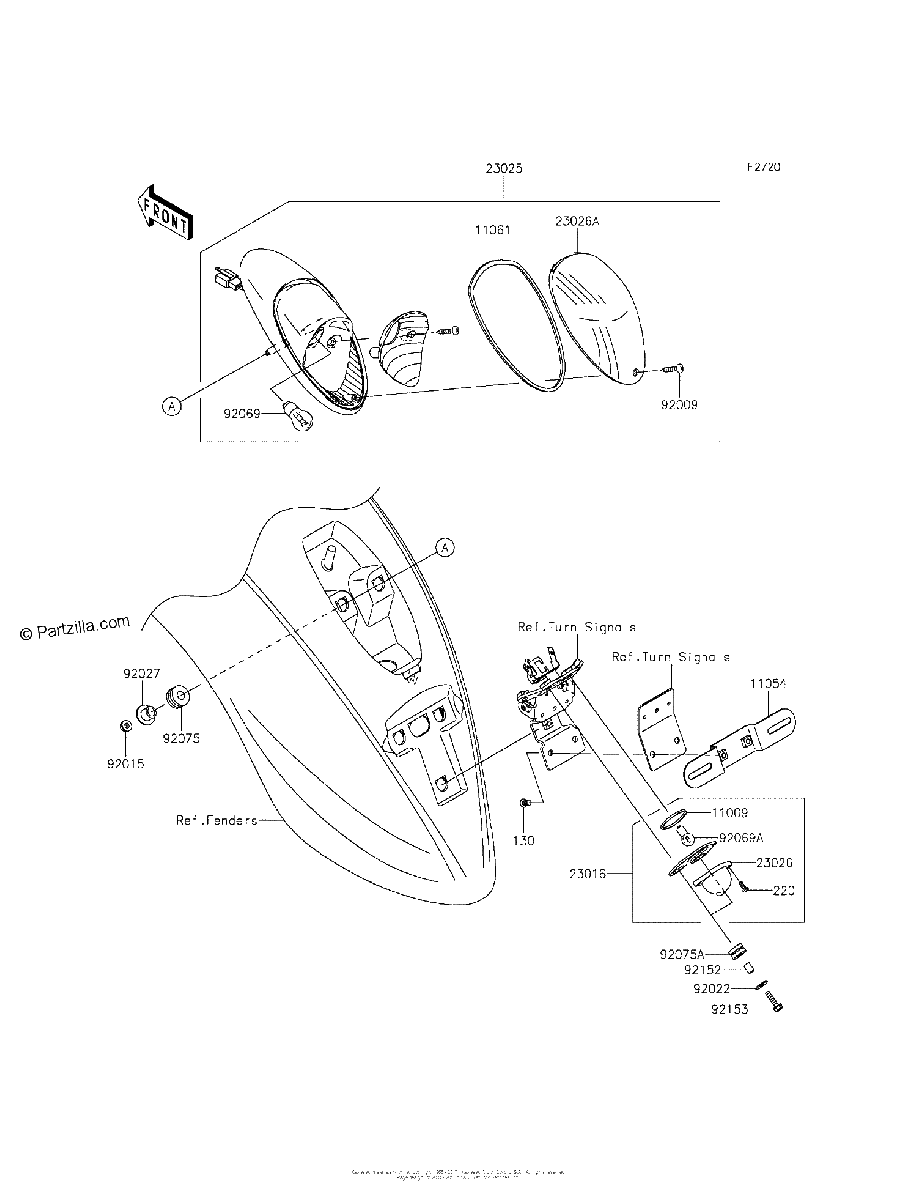 Diagrama de TAILLIGHT S