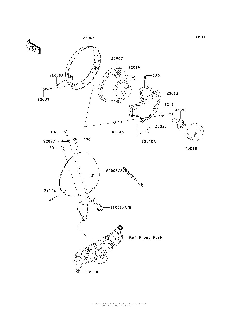 Diagrama de HEADLIGHT S
