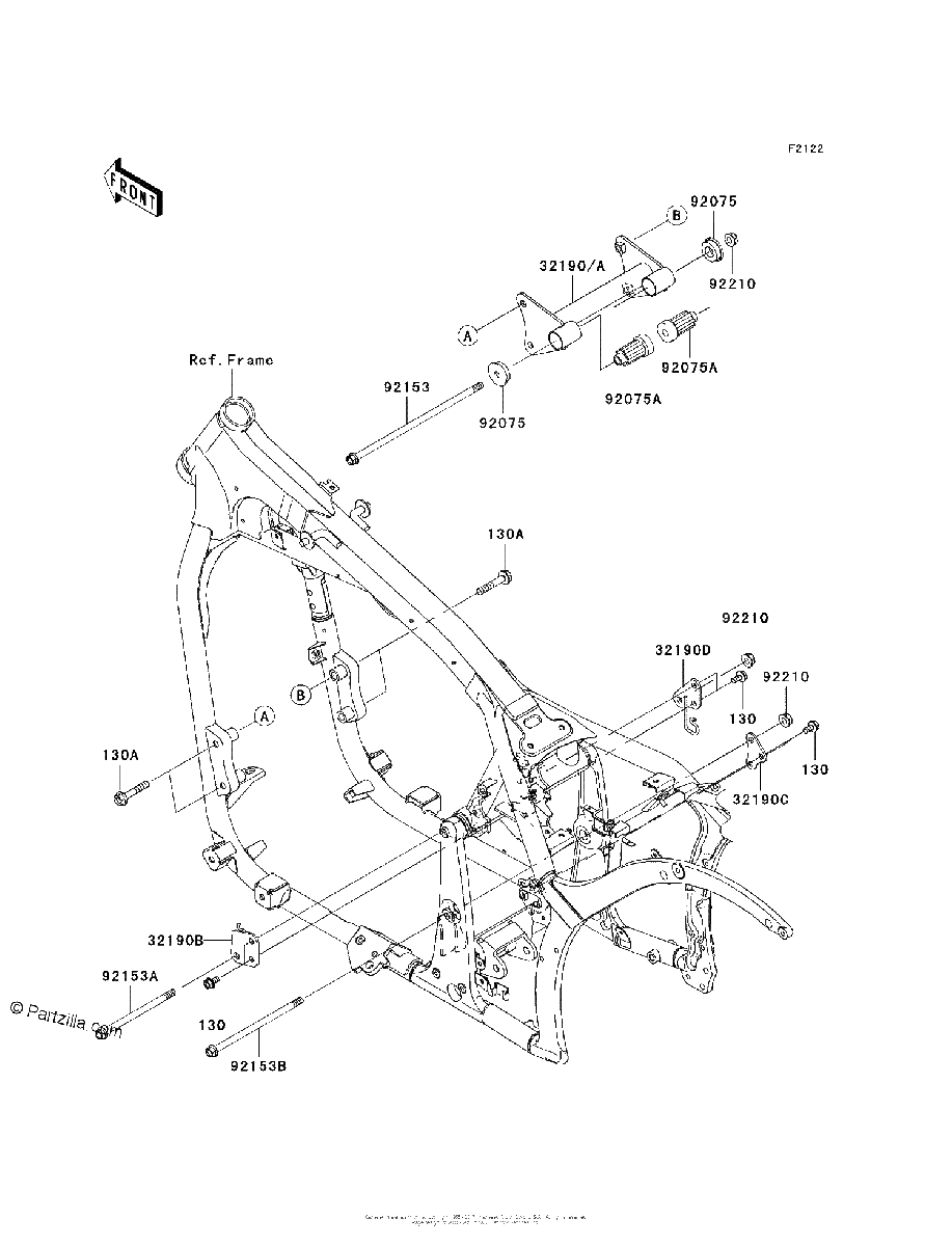 Diagrama de ENGINE MOUNT