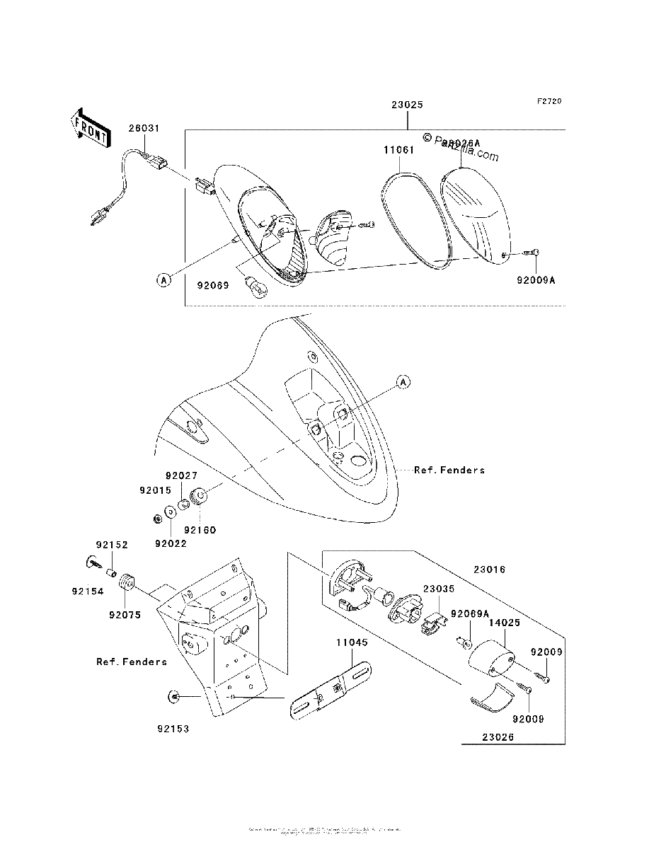 Diagrama de TAILLIGHT S