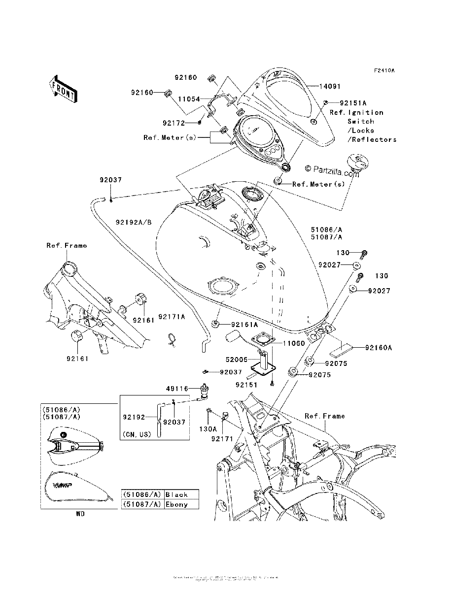Diagrama de FUEL TANK CAFA CBFA