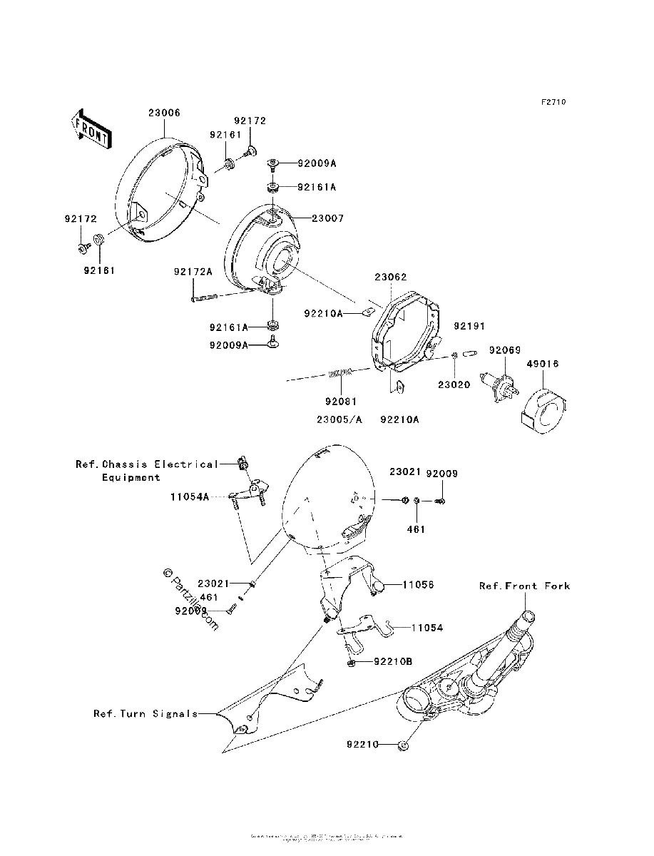 Diagrama de HEADLIGHT S