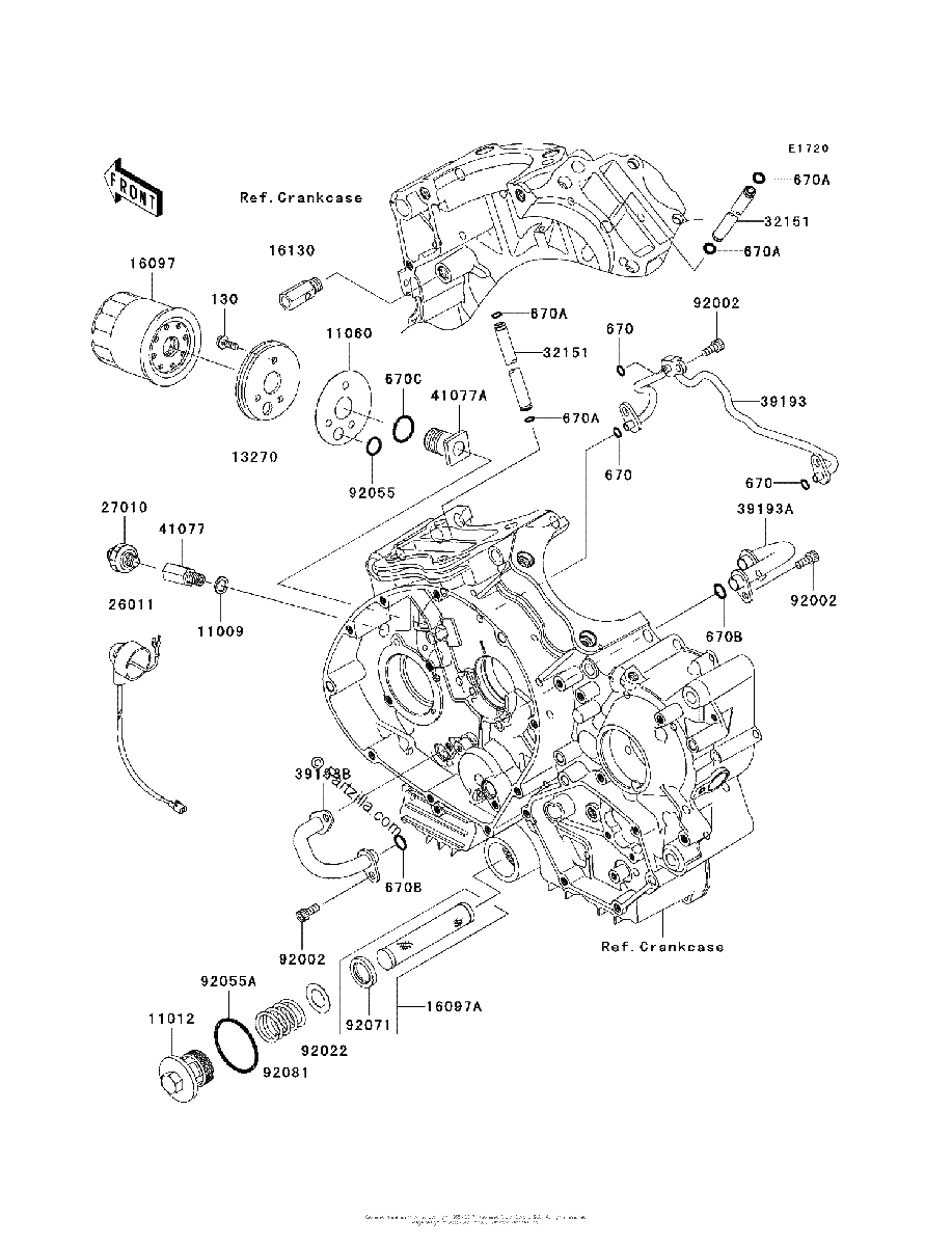 Diagrama de OIL FILTER