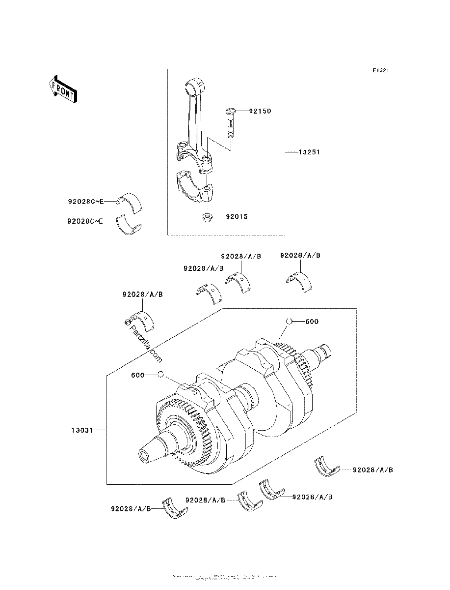 Diagrama de CRANKSHAFT