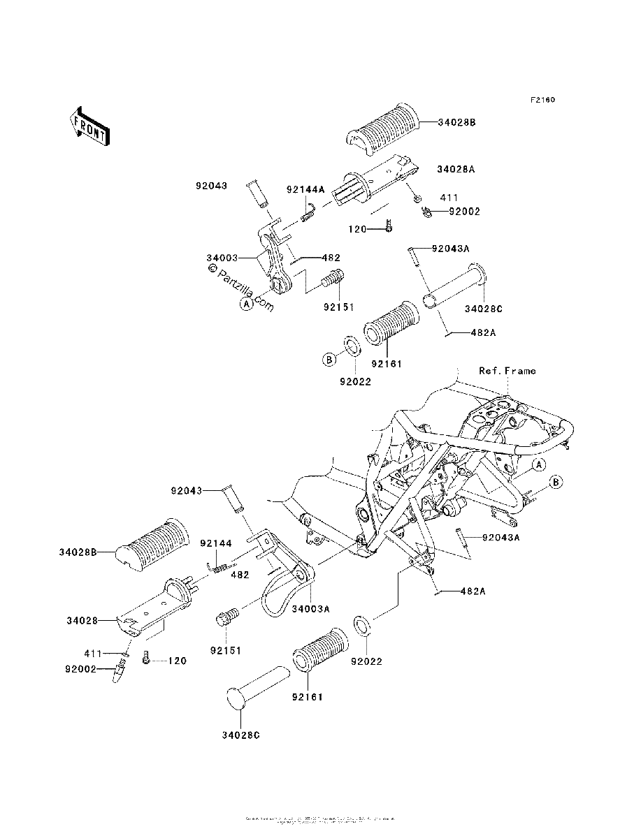 Diagrama de FOOTRESTS