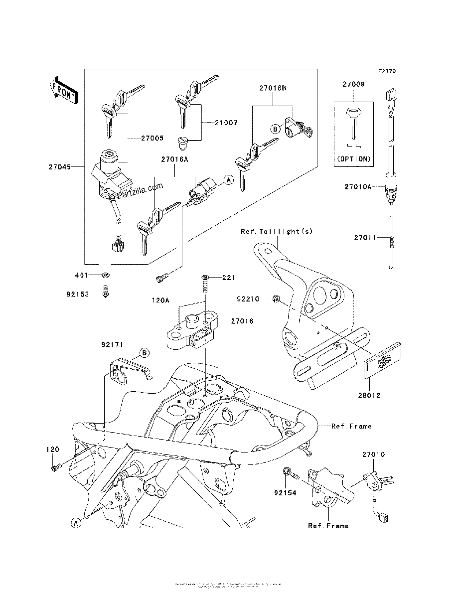 Diagrama de IGNITION SWITCH
