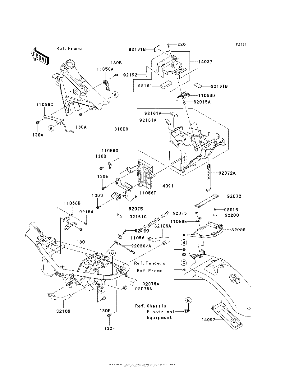 Diagrama de FRAME FITTINGS