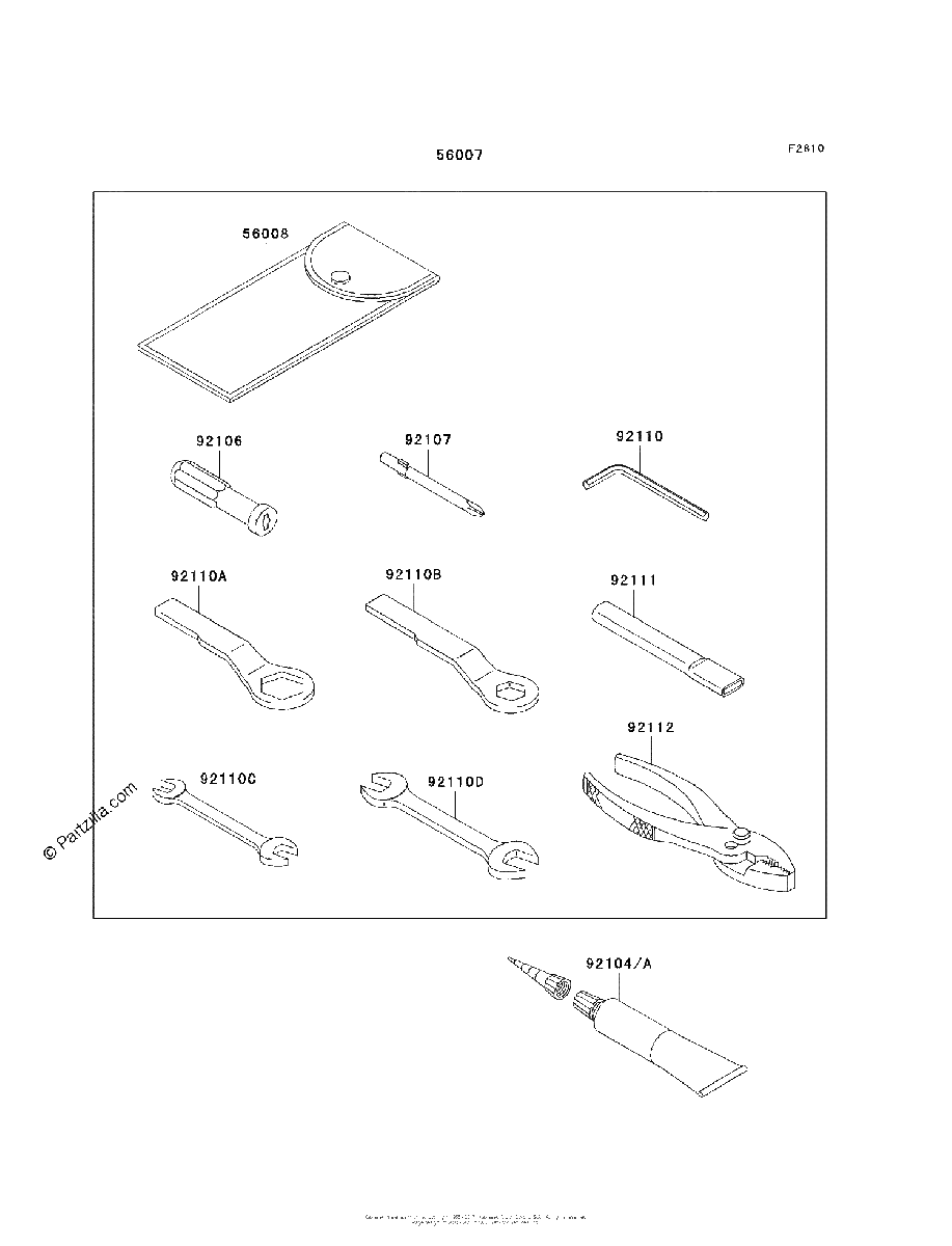 Diagrama de OWNER S TOOLS