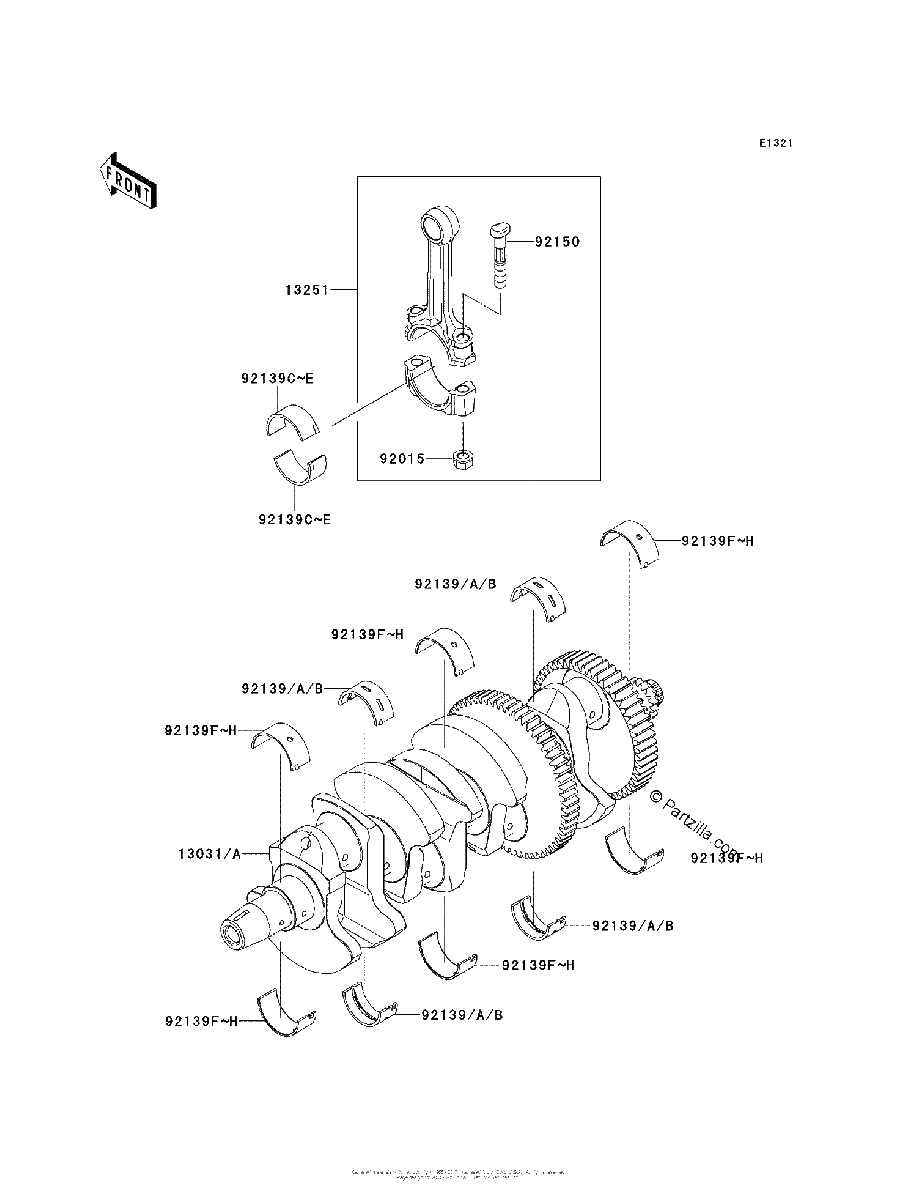 Diagrama de CRANKSHAFT