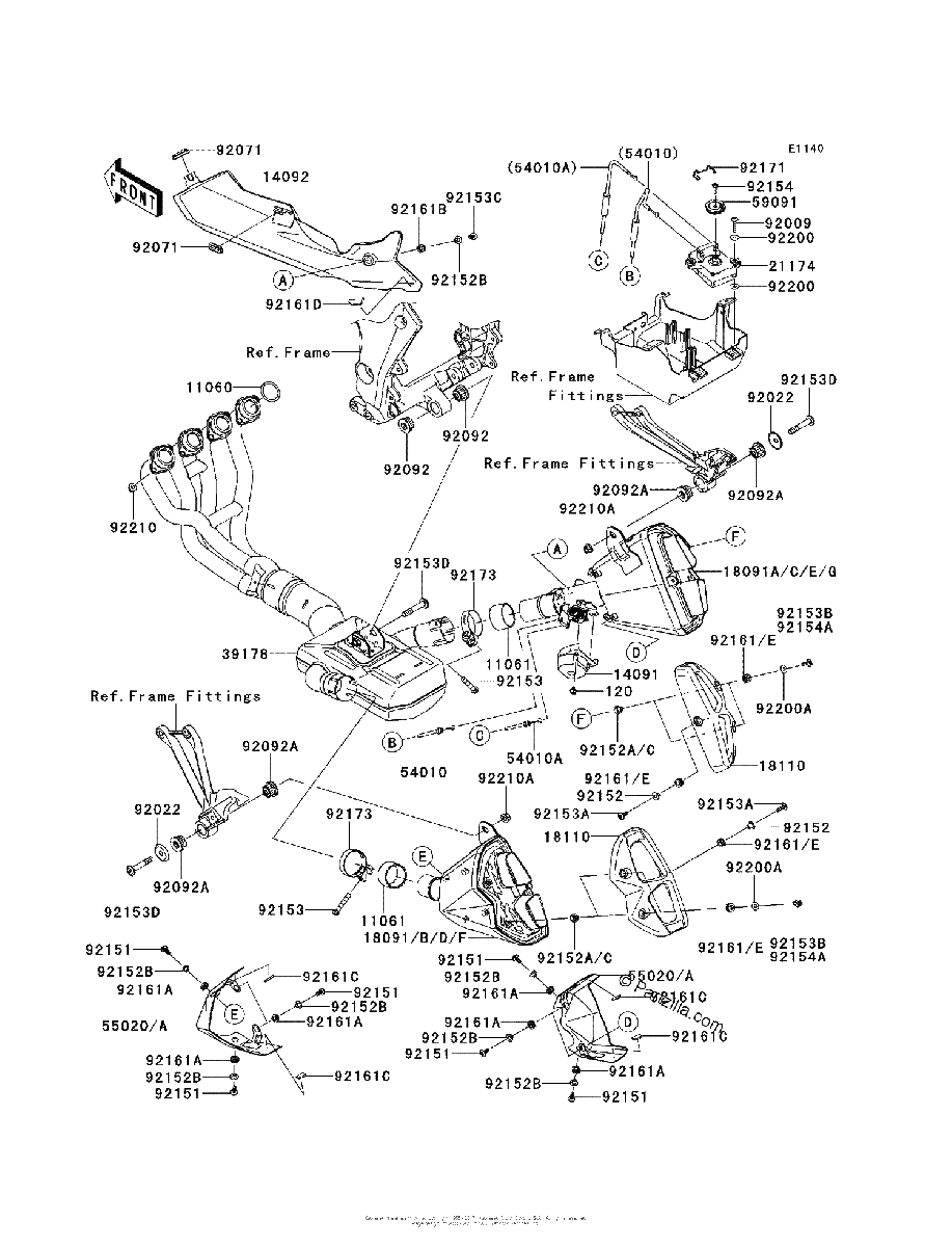 Diagrama de MUFFLER S
