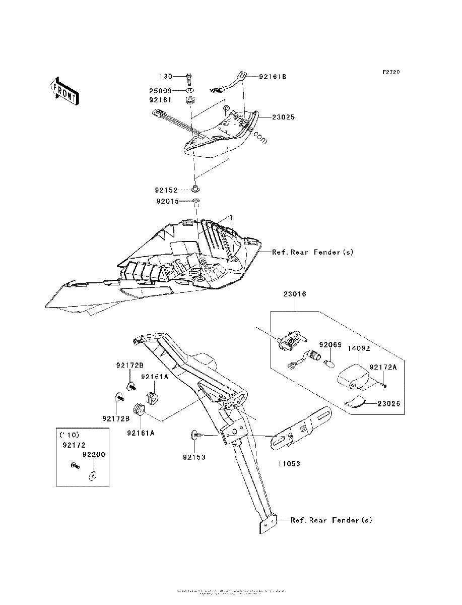 Diagrama de TAILLIGHT S