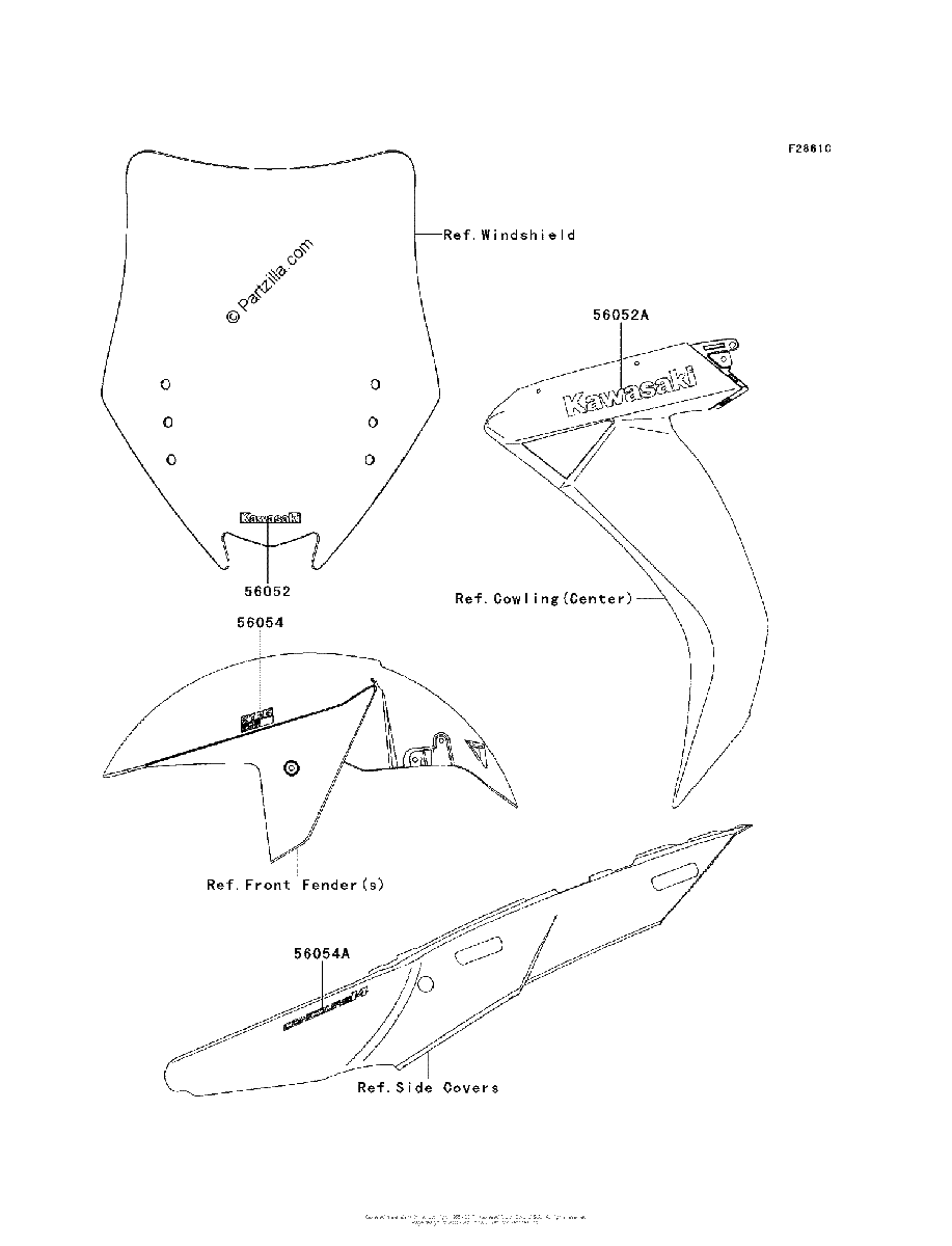 Diagrama de DECALS CCF CEF