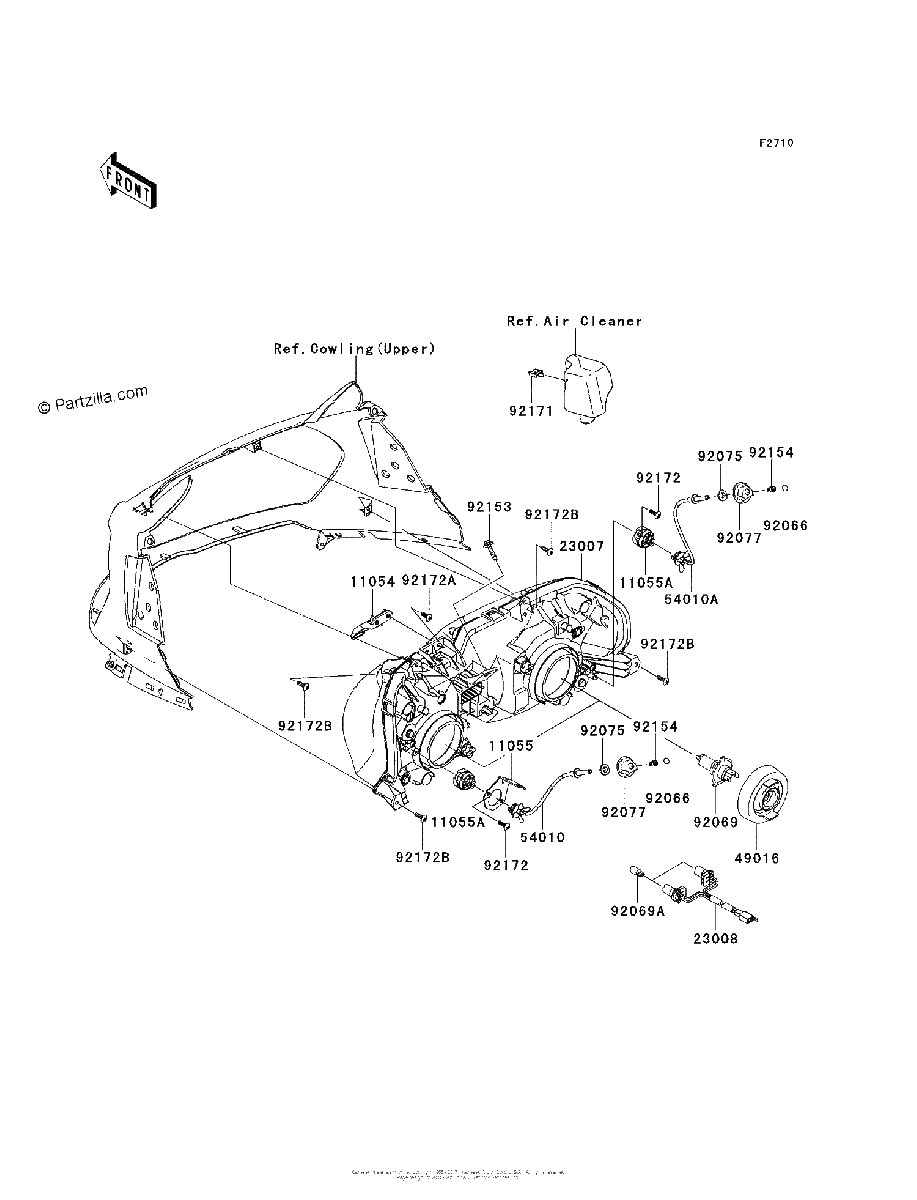 Diagrama de HEADLIGHT S