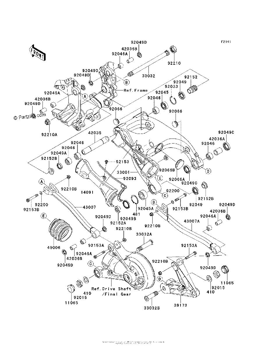 Diagrama de SWINGARM