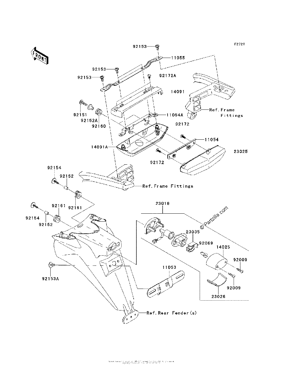 Diagrama de TAILLIGHT S