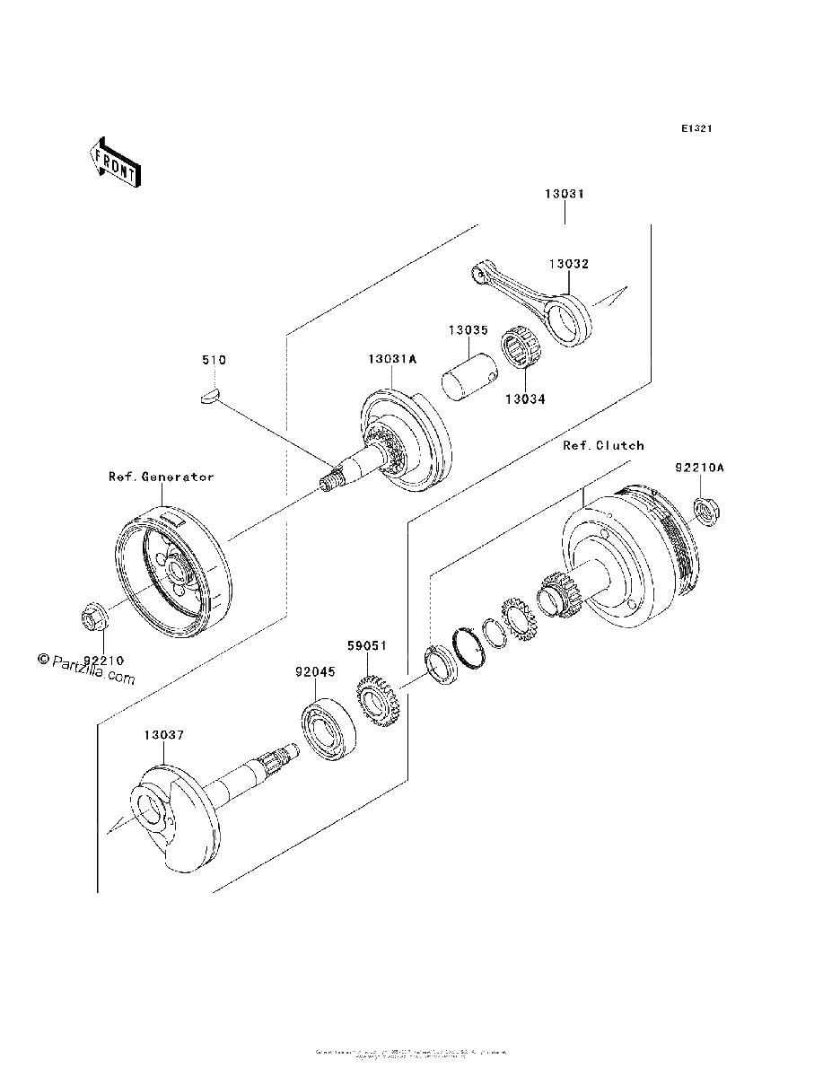 Diagrama de CRANKSHAFT