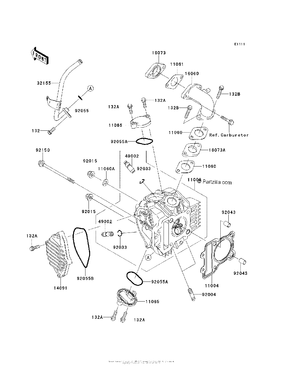 Diagrama de CYLINDER HEAD