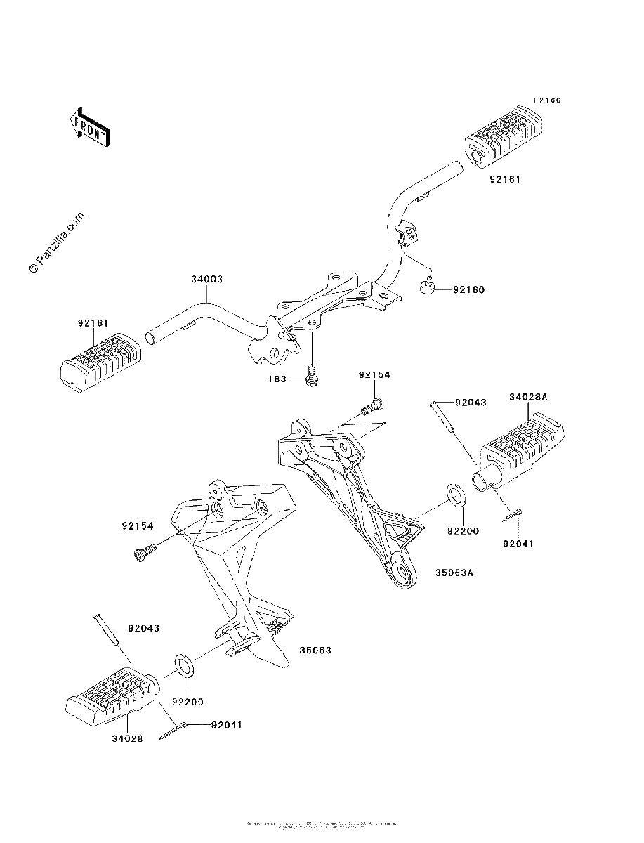 Diagrama de FOOTRESTS