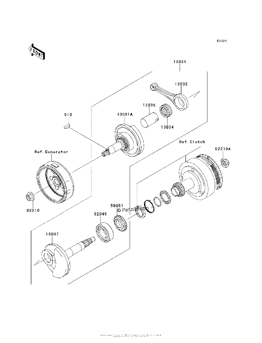 Diagrama de CRANKSHAFT