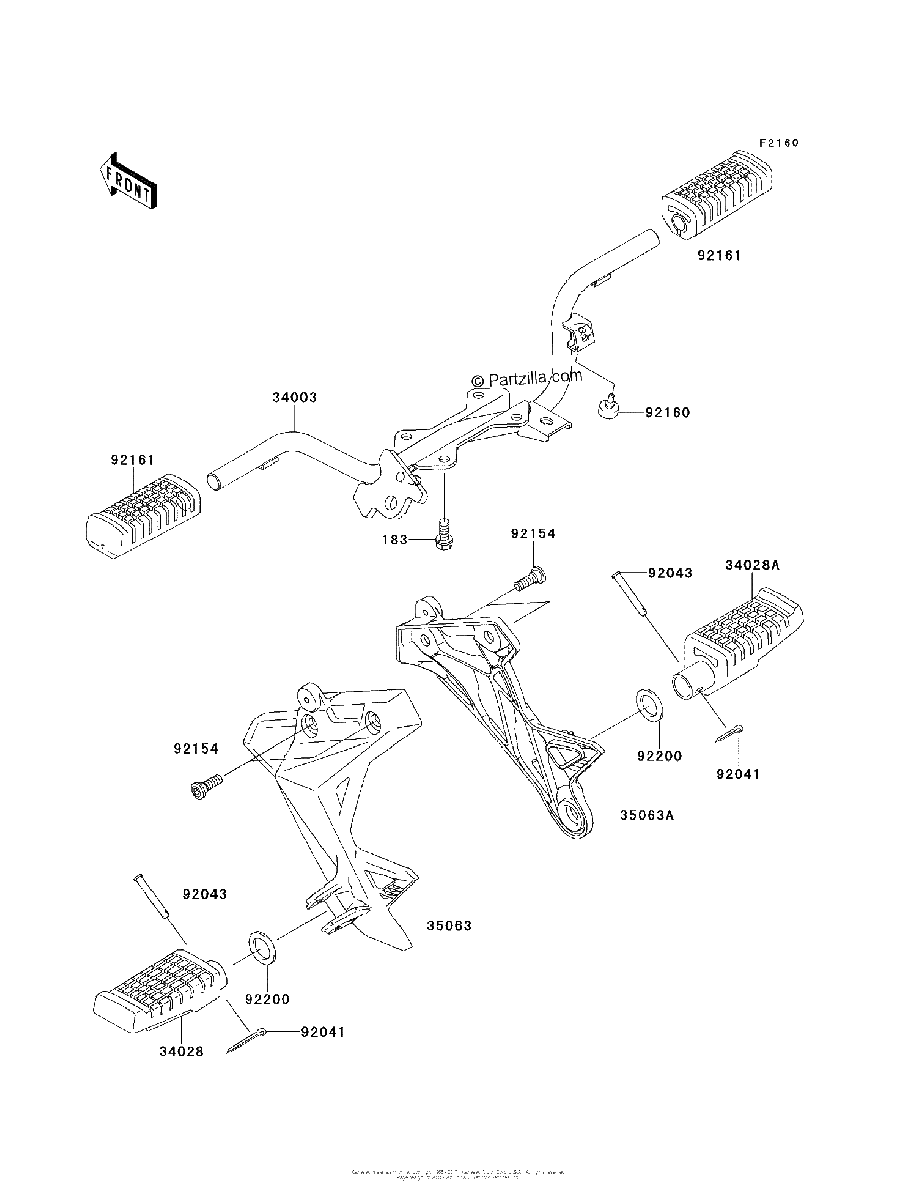 Diagrama de FOOTRESTS