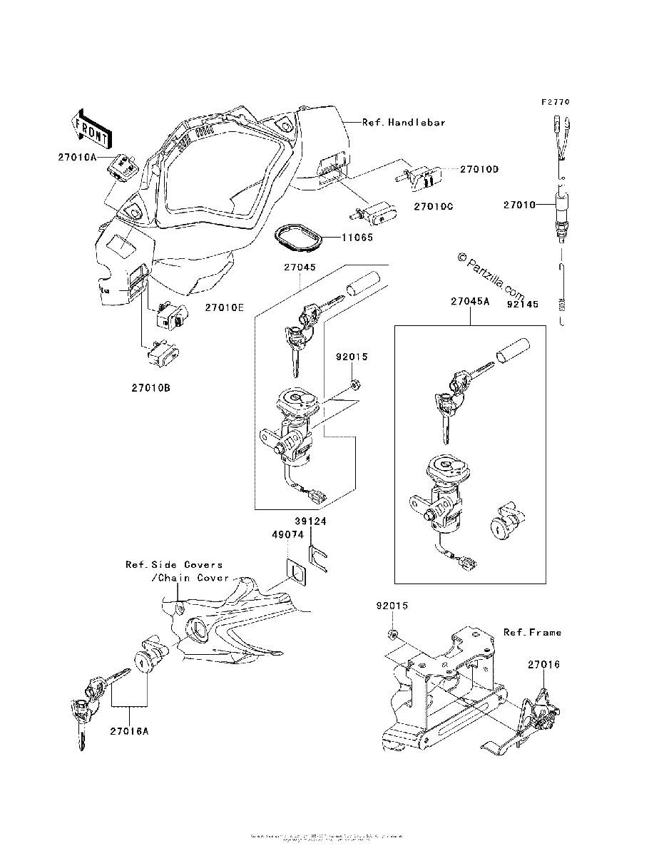 Diagrama de IGNITION SWITCH