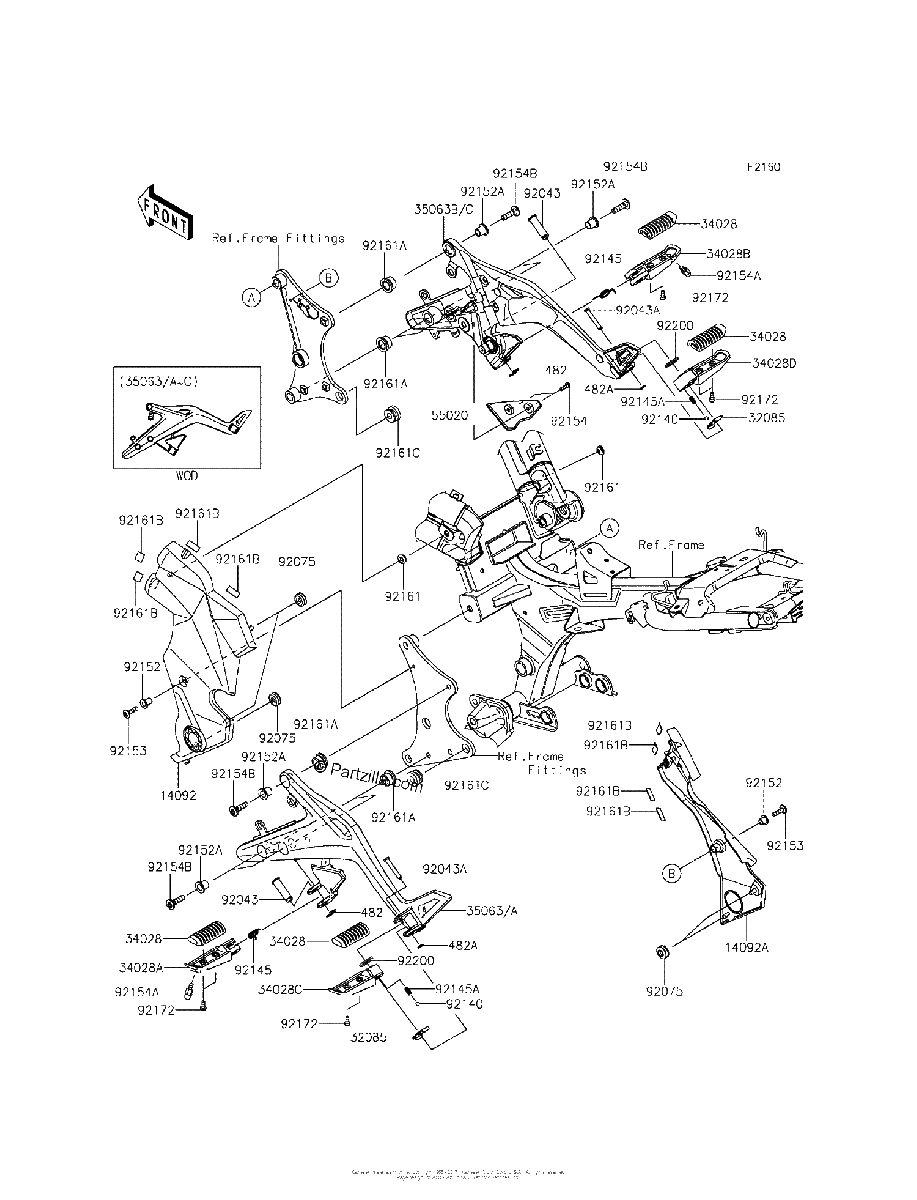 Diagrama de FOOTRESTS