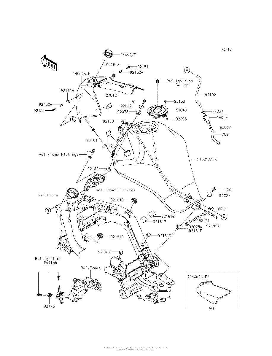 Diagrama de FUEL TANK