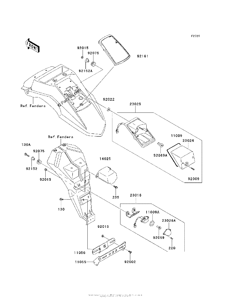 Diagrama de TAILLIGHT S